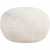 Poef Jace Chenille - Creme - Loft24.nl