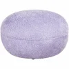 Poef Jace Chenille - Lila - Loft24.nl