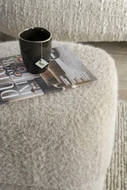 Poef Kelso - taupe - Loft24.nl
