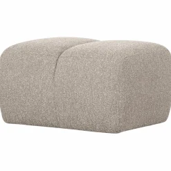 Poef Mojo 45x84x64cm Bouclé Beige - Loft24.nl