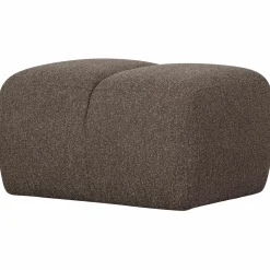 Poef Mojo 45x84x64cm Bouclé Bruin - Loft24.nl