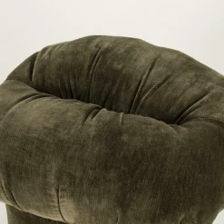 Poef Nook Chenille - Groen - Loft24.nl