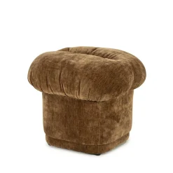 Poef Nook Chenille - Mosterd - Loft24.nl