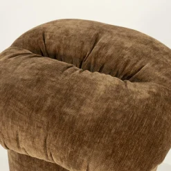 Poef Nook Chenille - Mosterd - Loft24.nl