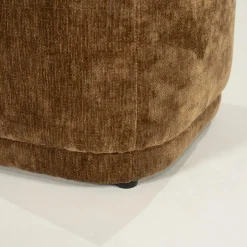 Poef Nook Chenille - Mosterd - Loft24.nl