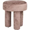 Poef Pommery Chenille - Roze - Loft24.nl