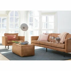 Poef Rodeo 43x120x60 Cognac - Loft24.nl