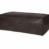 Poef Rodeo 43x120x60 Zwart - Loft24.nl