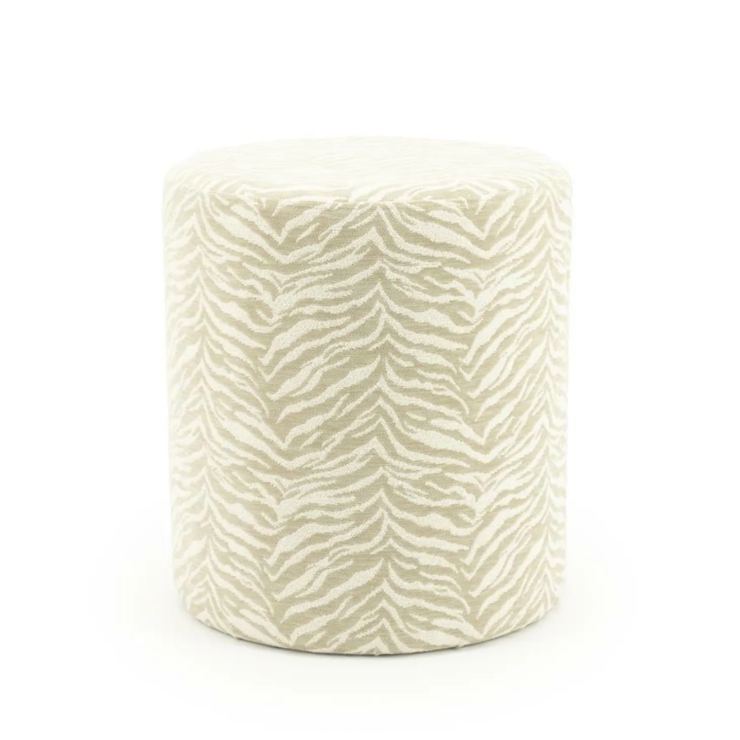 Poef Tigra - Beige - Loft24.nl
