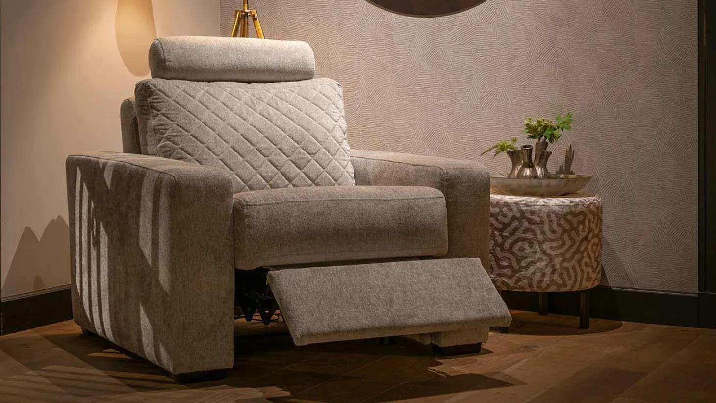 Relaxfauteuil Auxerre Armleuning Large - zelf samenstellen - Loft24.nl