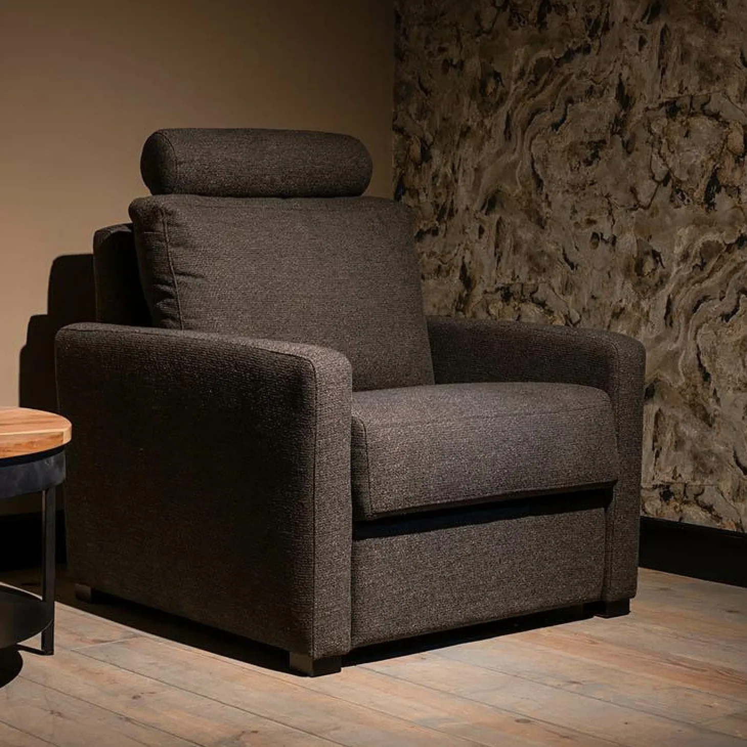 Relaxfauteuil Auxerre Armleuning Small - zelf samenstellen - Loft24.nl