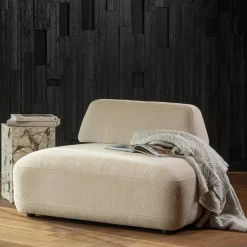 Relaxfauteuil Sterck Textuurstof - Zand - Loft24.nl