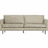 Rodeo bank 2,5-zits structure velvet wheatfield - Loft24.nl