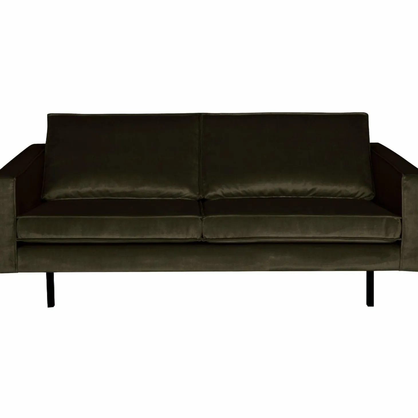 Rodeo bank 2,5-zits velvet dark green hunter - Loft24.nl