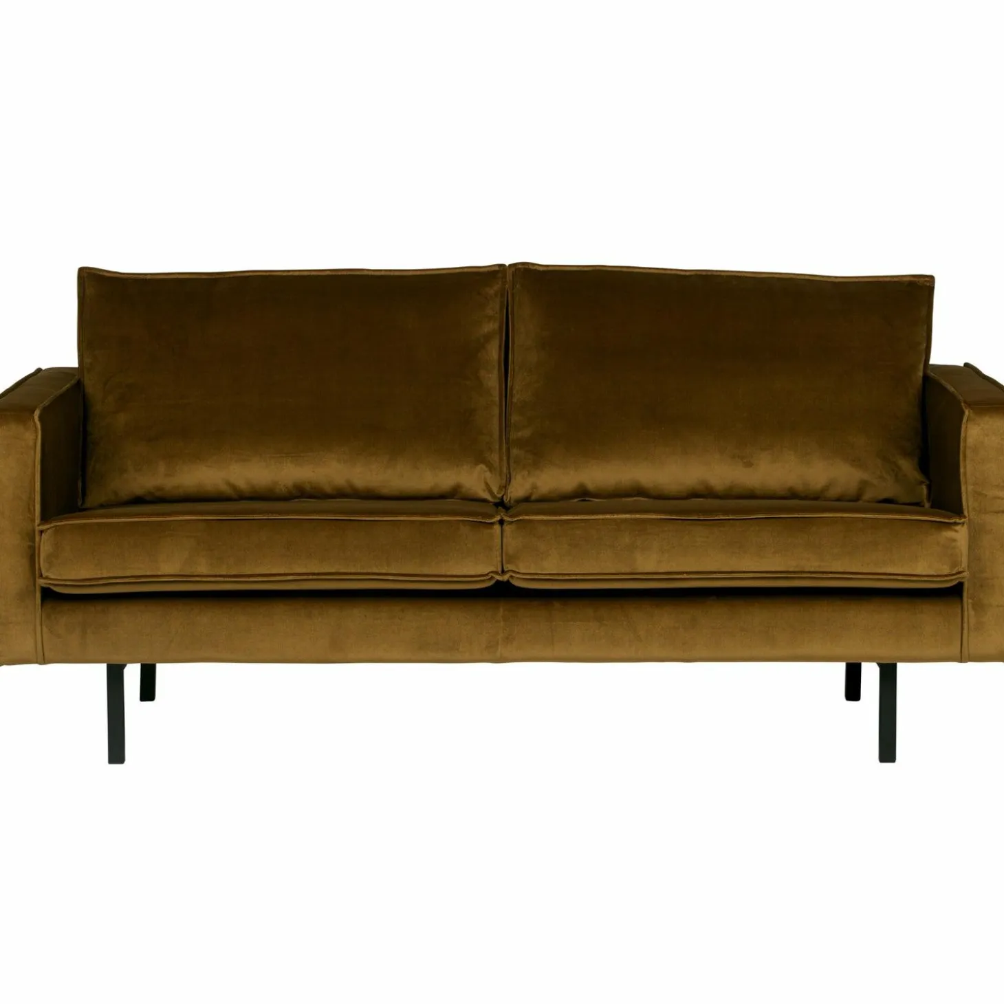Rodeo bank 2,5-zits velvet honinggeel - Loft24.nl