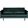 Rodeo bank 2,5-zits velvet teal - Loft24.nl