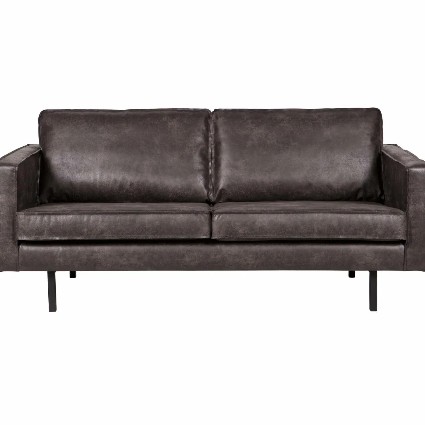 Rodeo bank 2,5-zits zwart - Loft24.nl