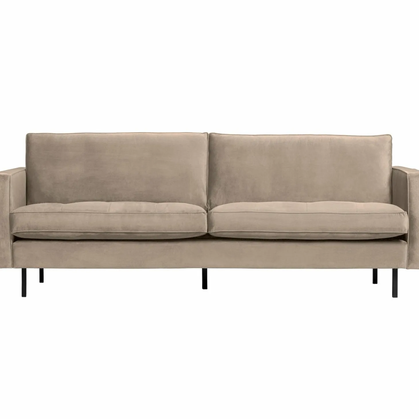 Rodeo classic bank 2,5-zits velvet khaki - Loft24.nl
