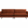 Rodeo classic bank 3-zits velvet roest - Loft24.nl