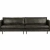 Rodeo classic bank 3-zits zwart - Loft24.nl