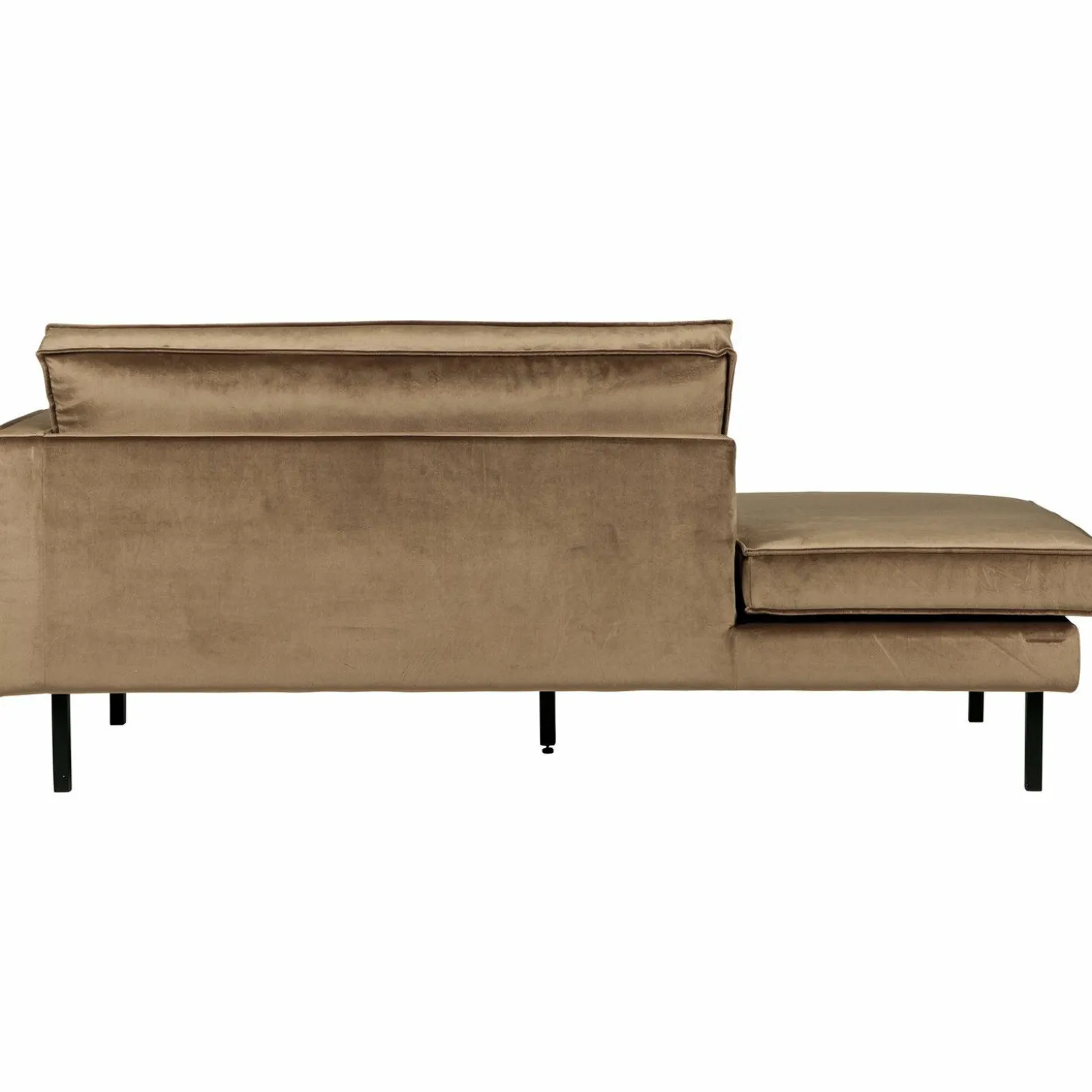 Rodeo daybed right velvet taupe - Loft24.nl