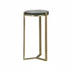 Ronde Bijzettafel Aubrey Ø29 cm - Goud - Loft24.nl