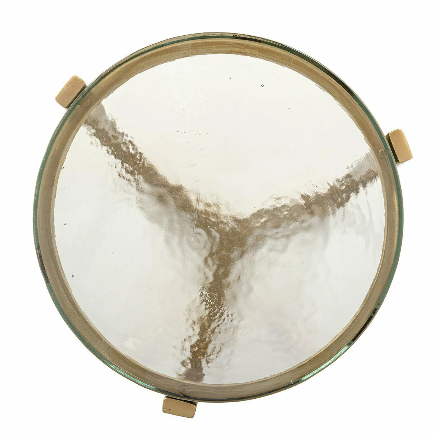 Ronde Bijzettafel Aubrey Ø29 cm - Goud - Loft24.nl