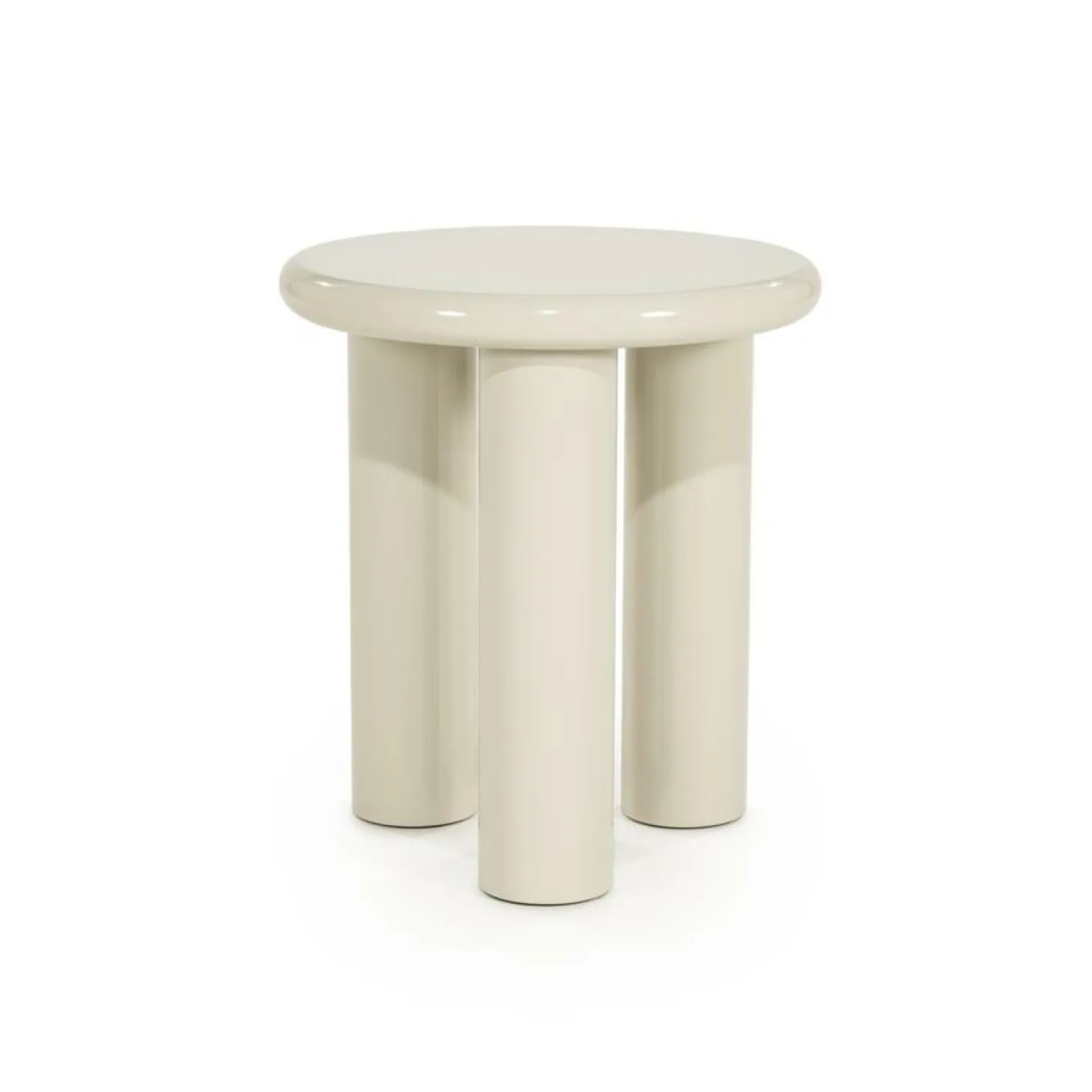 Ronde bijzettafel Bloop 45cm - Beige - Loft24.nl