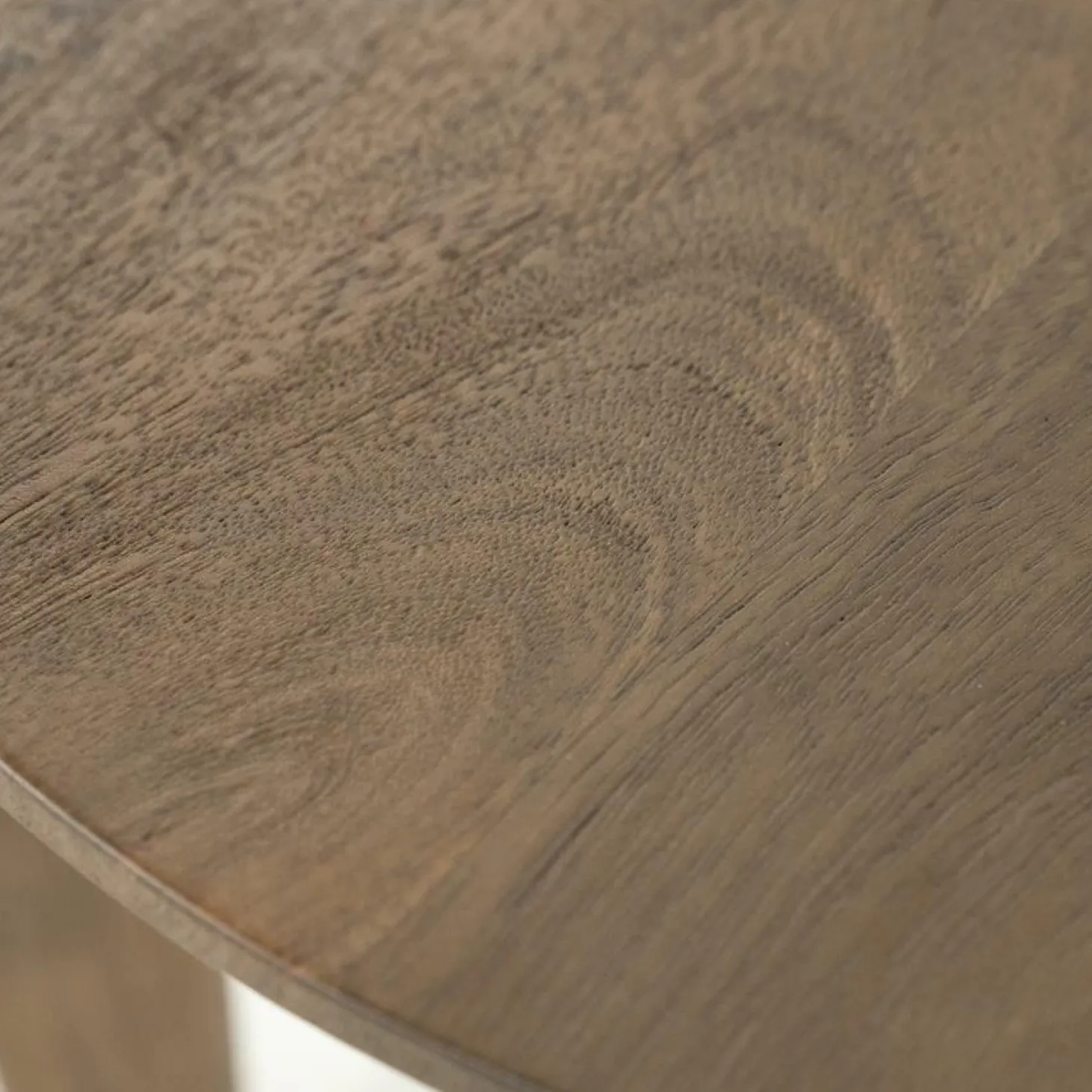 Ronde Bijzettafel Davina Mangohout 40cm - Loft24.nl