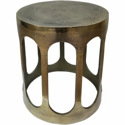 Ronde Bijzettafel Du Pont Ø45 cm - Goud - Loft24.nl