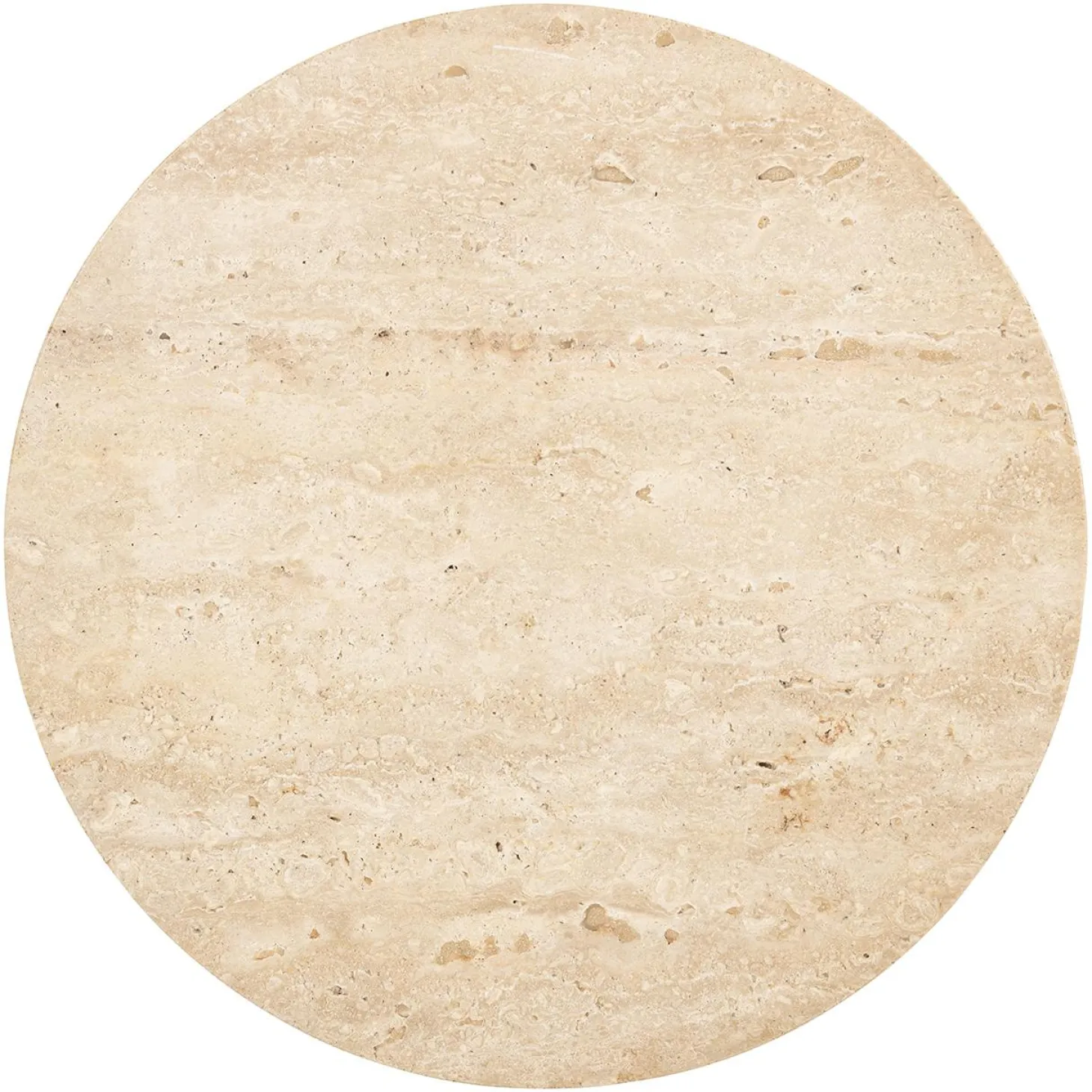 Ronde Bijzettafel Kibo Marmer Ø45 cm - Loft24.nl