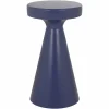 Ronde Bijzettafel Kimble 53 cm hoog - Paars - Loft24.nl