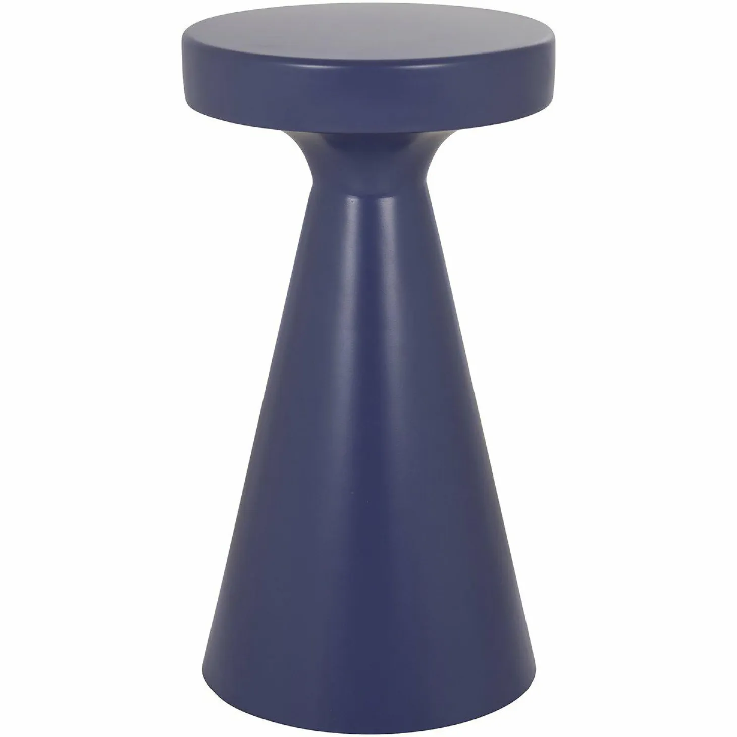 Ronde Bijzettafel Kimble 53 cm hoog - Paars - Loft24.nl