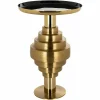 Ronde Bijzettafel Renao Ø40 cm - Zwart - Loft24.nl