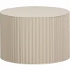 Ronde Bijzettafel Sanne 60cm Antique Beige - Loft24.nl