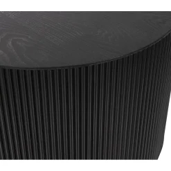 Ronde Bijzettafel Sanne ø60cm - Zwart - Loft24.nl