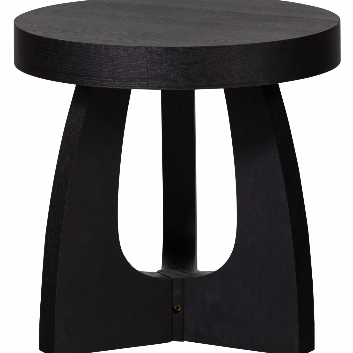 Ronde Bijzettafel Tala 45cm Zwart - Loft24.nl