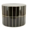 Ronde Bijzettafel TileTastic Aardewerk 42cm - Bruin - Loft24.nl