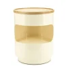 Ronde Bijzettafel Tondo 37cm - Beige - Loft24.nl