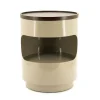 Ronde Bijzettafel Tondo 37cm - Taupe - Loft24.nl