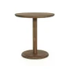 Ronde Bistrotafel Florent Mangohout 70cm - Lichtbruin - Loft24.nl