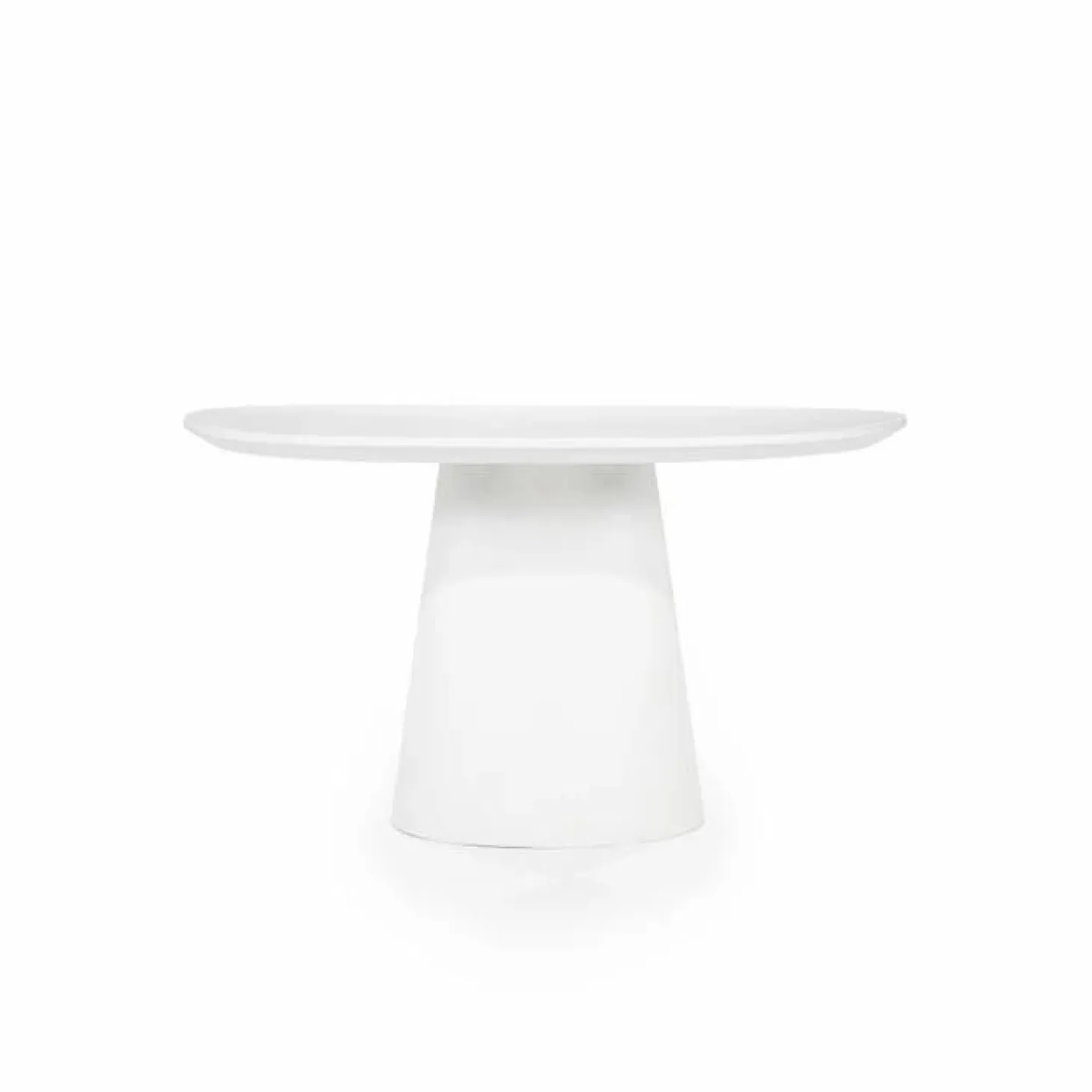 Ronde Eettafel Elin 130cm - Wit - Loft24.nl