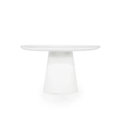 Ronde Eettafel Elin 130cm - Wit - Loft24.nl