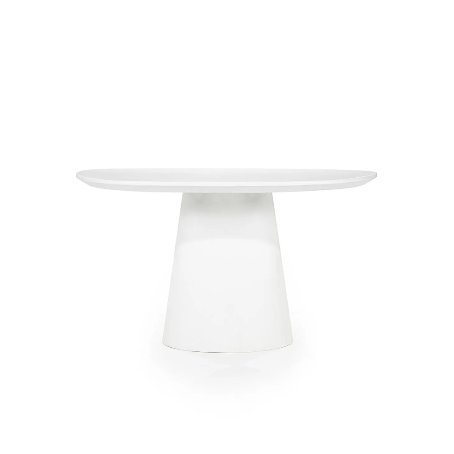 Ronde Eettafel Elin 130cm - Wit - Loft24.nl