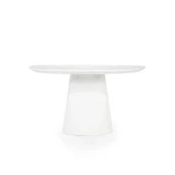 Ronde Eettafel Elin 130cm - Wit - Loft24.nl