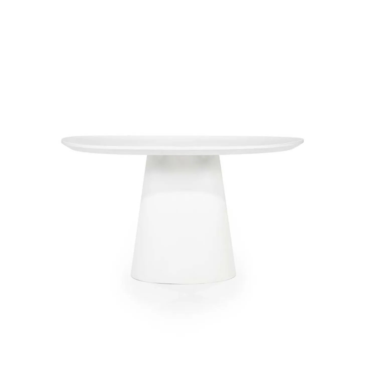 Ronde Eettafel Elin 130cm - Wit - Loft24.nl