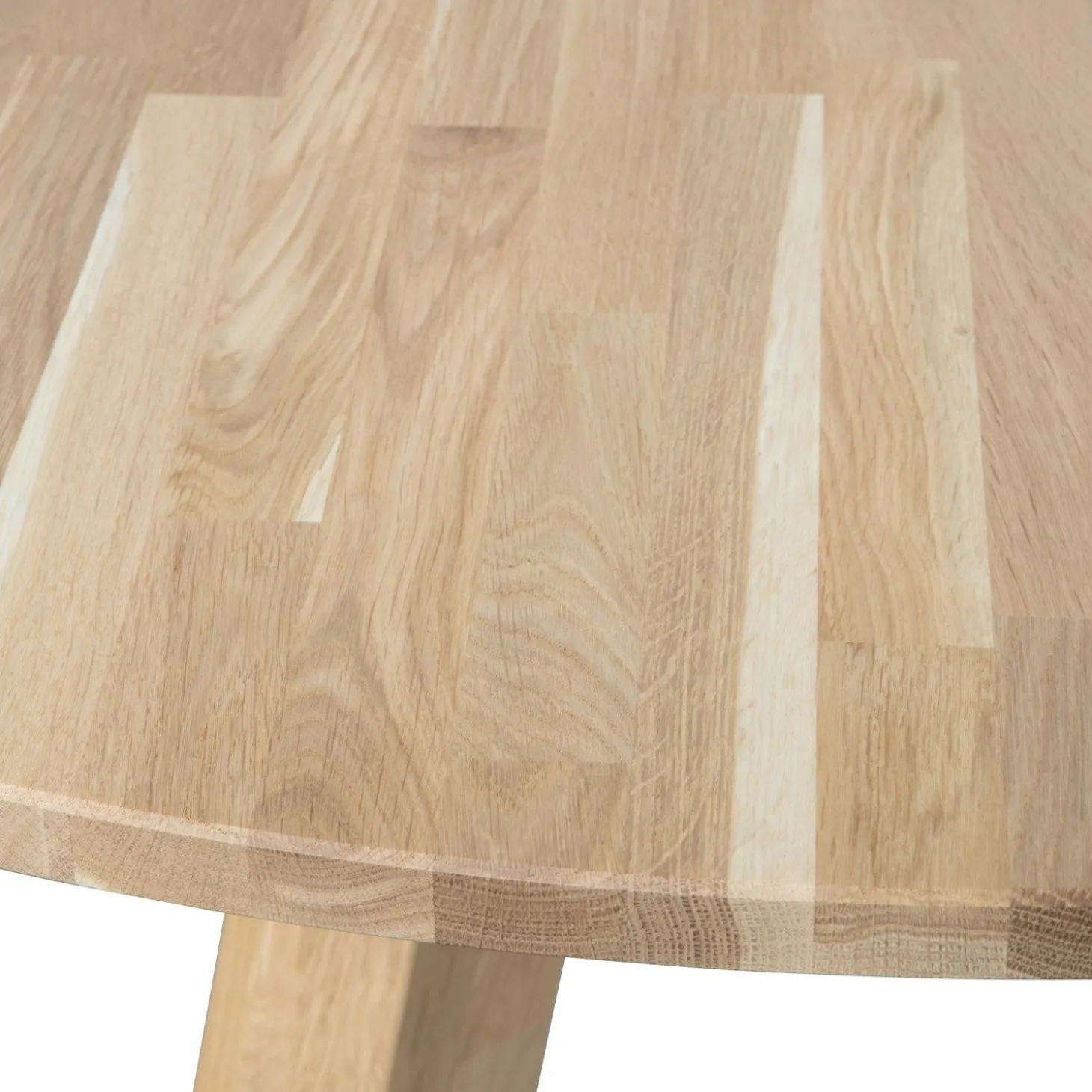 Ronde Eettafel Rhonda Eikenhout - 150 cm - Loft24.nl