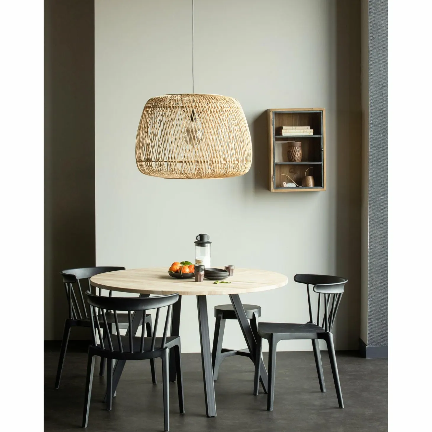 Ronde Eettafel Tablo Eikenhout, Ø120cm - Loft24.nl