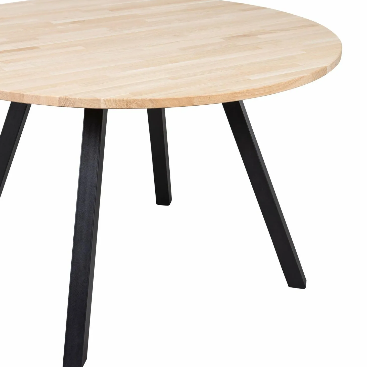 Ronde Eettafel Tablo Eikenhout, Ø120cm - Loft24.nl