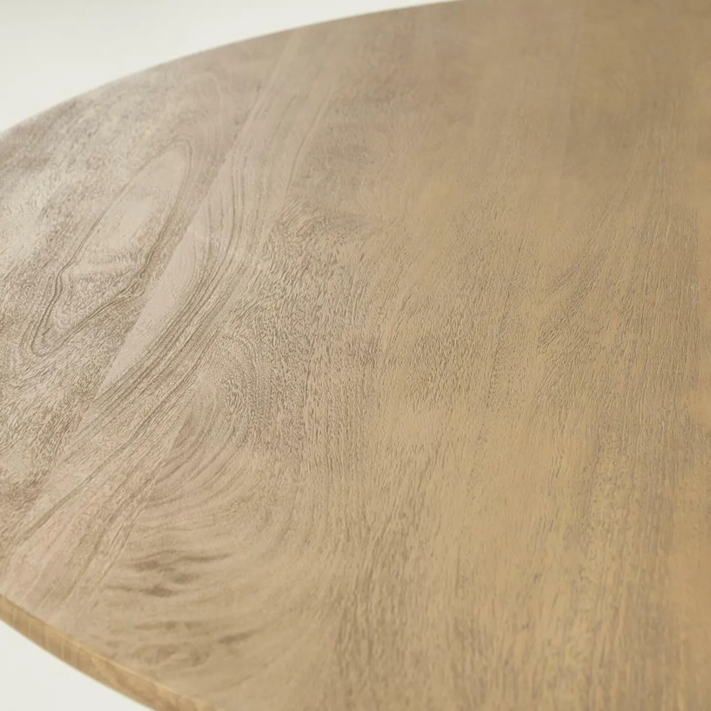 Ronde Eettafel Tycho Mangohout 150cm - Naturel - Loft24.nl
